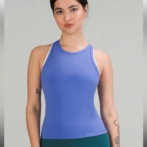Lululemon Align Waist-Length Racerback Tank Top Wild Indigo Size 4